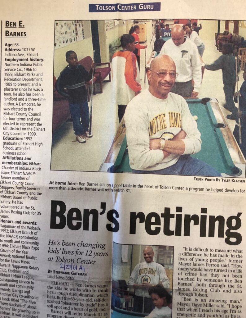 Ben Barnes Retiring Elkhart Truth Ben Barnes Retiring Elkhart Truth